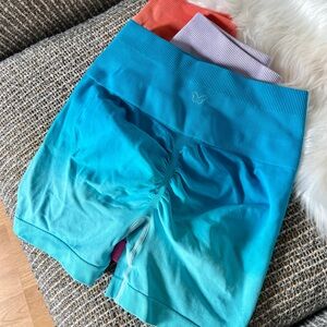 Gradient Blue Women's Shorts